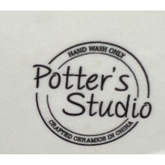 Large Wide Open Mouth Ceramic Black Cat Halloween Candy Dish Approximately 8"x8” - Picture 5 of 5